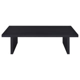  Coaster Furniture Max 706278-S3 3-piece Rectangular Coffee and End Table Set - Black IMAGE 11