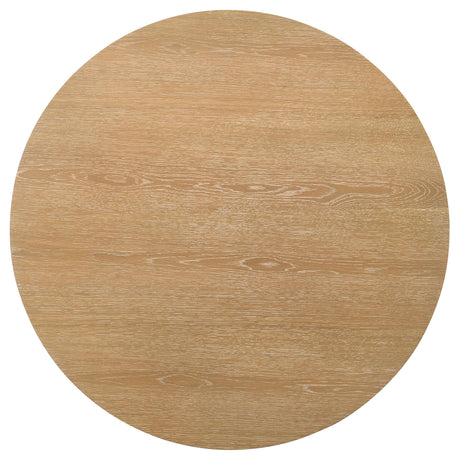  Coaster Furniture Ottowa 706298-S2 2-piece Round Wood Coffee Table Set - Light Oak IMAGE 12