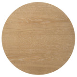  Coaster Furniture Ottowa 706298-S3 3-piece Round Wood Coffee Table Set - Light Oak IMAGE 4