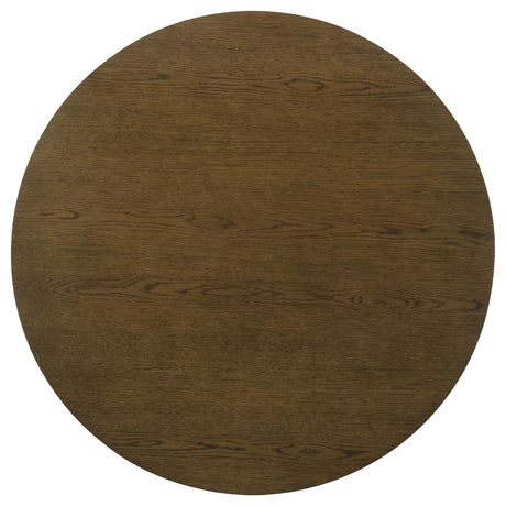  Coaster Furniture Ottowa 706308-S2 2-piece Round Wood Coffee Table Set - Brown IMAGE 12