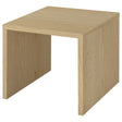  Coaster Furniture Canoga 706347 Engineered Wood Accent End Table - Light Oak IMAGE 1