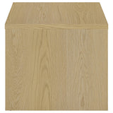  Coaster Furniture Canoga 706347 Engineered Wood Accent End Table - Light Oak IMAGE 8