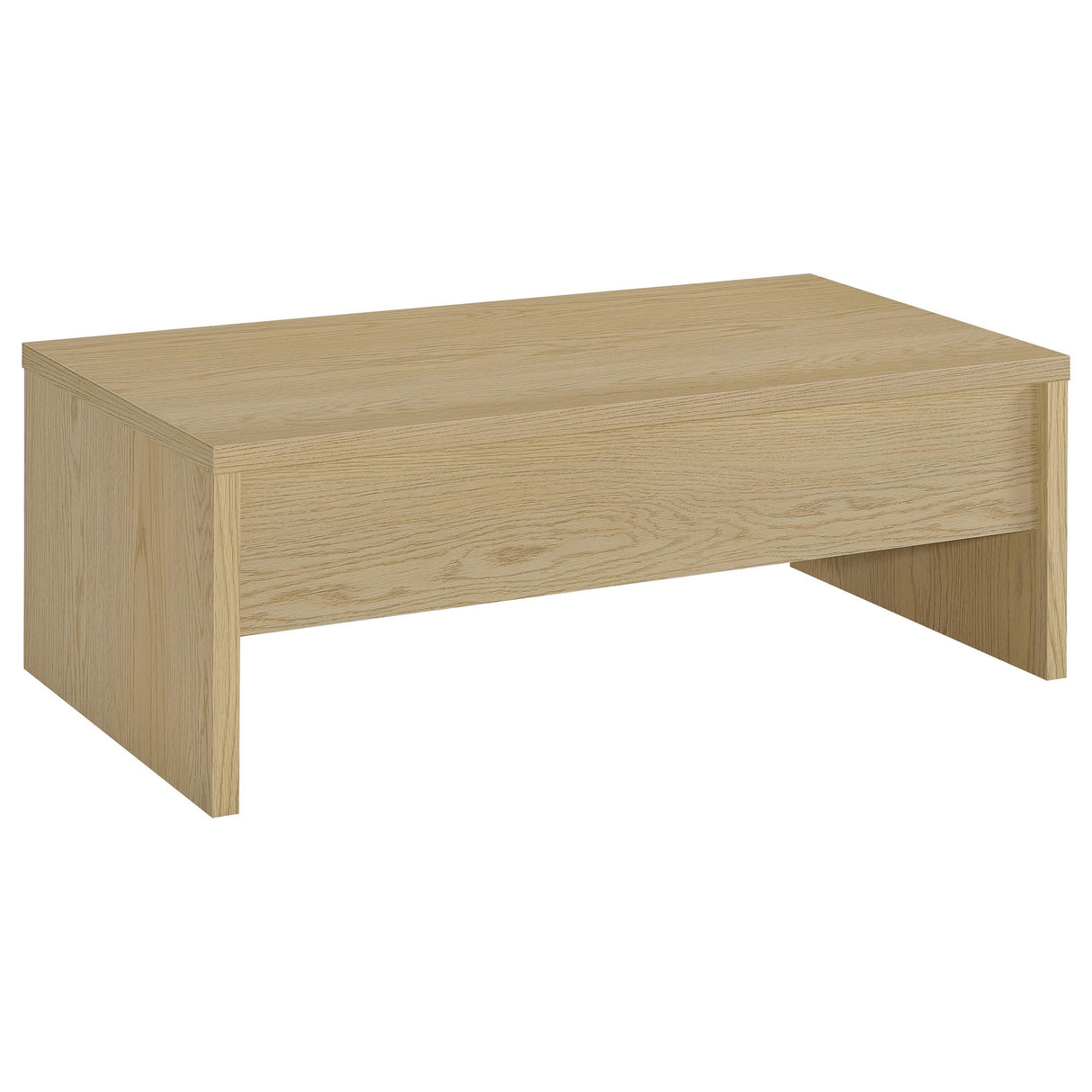  Coaster Furniture Canoga 706348-S3 3-piece Lift Top Cocktail Coffee Table Set - Light Oak IMAGE 8