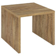  Coaster Furniture Canoga 706357 Engineered Wood Accent End Table - Mango IMAGE 1