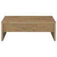  Coaster Furniture Canoga 706358 Engineered Wood Lift Top Coffee Table - Mango IMAGE 1