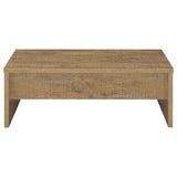  Coaster Furniture Canoga 706358 Engineered Wood Lift Top Coffee Table - Mango IMAGE 1