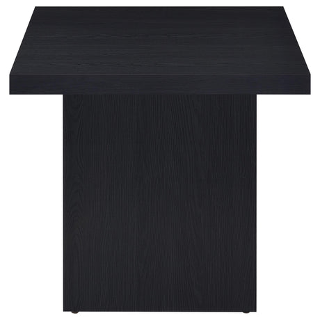  Coaster Furniture Devar 706408-S2 2-piece Square Cocktail Coffee End Table Set - Black IMAGE 11