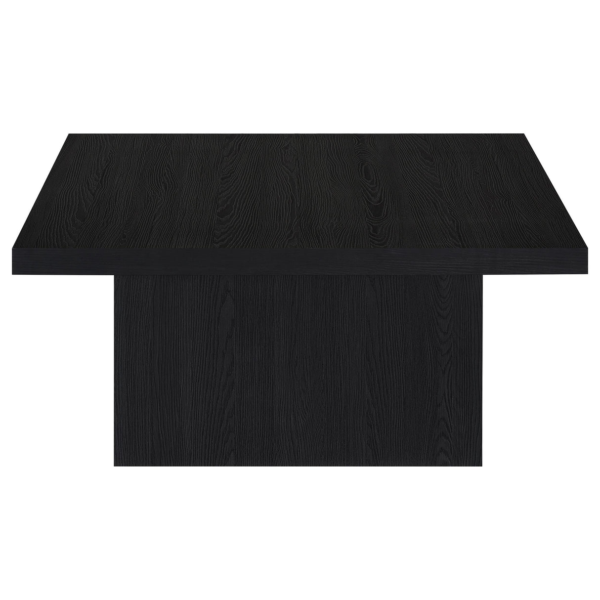  Coaster Furniture Devar 706408-S2 2-piece Square Cocktail Coffee End Table Set - Black IMAGE 12