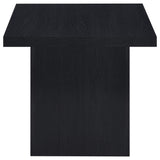  Coaster Furniture Devar 706408-S2 2-piece Square Cocktail Coffee End Table Set - Black IMAGE 3