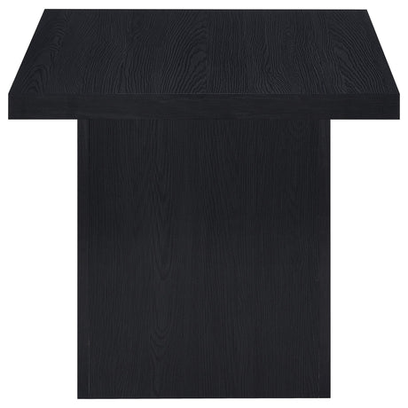  Coaster Furniture Devar 706408-S2 2-piece Square Cocktail Coffee End Table Set - Black IMAGE 4