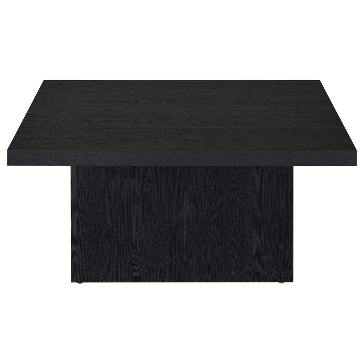  Coaster Furniture Devar 706408-S2 2-piece Square Cocktail Coffee End Table Set - Black IMAGE 6