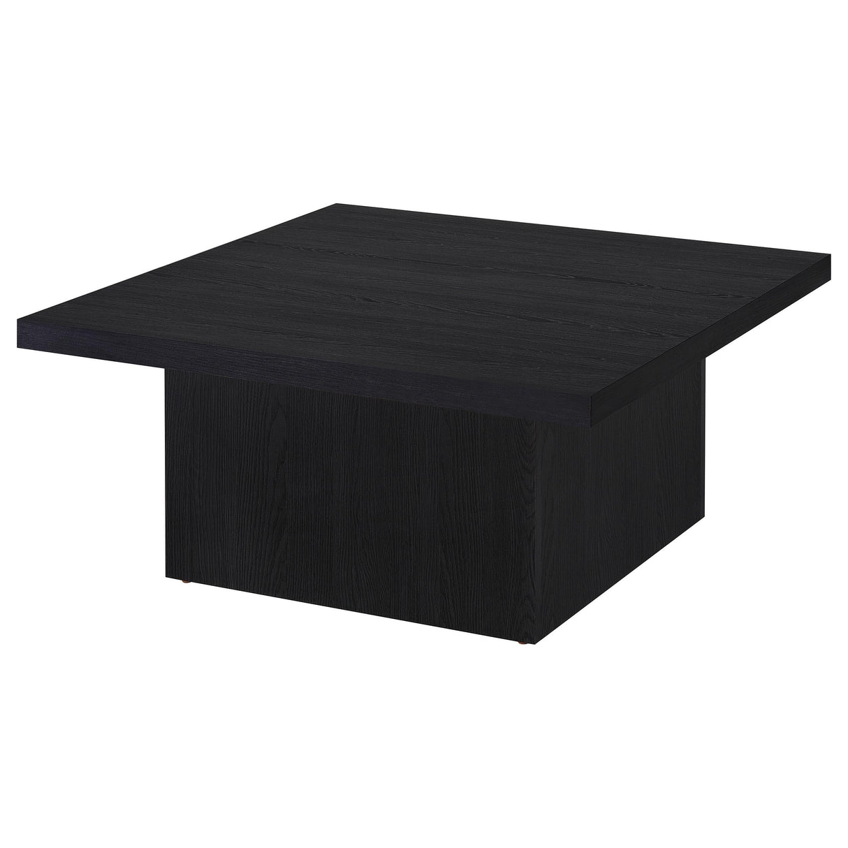  Coaster Furniture Devar 706408-S2 2-piece Square Cocktail Coffee End Table Set - Black IMAGE 8