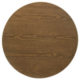  Coaster Furniture Franklin 706438-S3 3-piece Round Pedestal Coffee Table Set - Dark Brown IMAGE 4