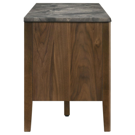  Coaster Furniture Bradley 706452 63-inch 2-Door SmartTop TV Stand Smokey and Brown - Smokey Grey/Brown IMAGE 14