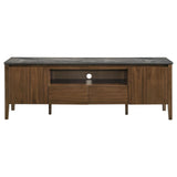  Coaster Furniture Bradley 706452 63-inch 2-Door SmartTop TV Stand Smokey and Brown - Smokey Grey/Brown IMAGE 7