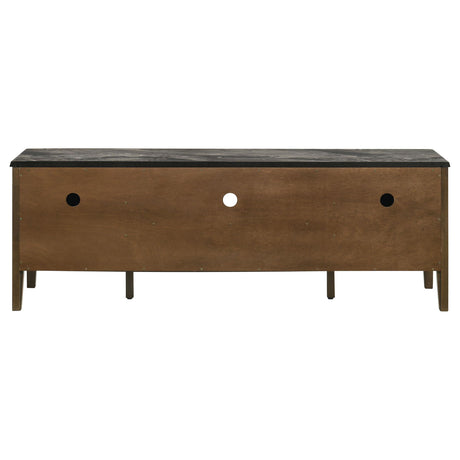  Coaster Furniture Bradley 706452 63-inch 2-Door SmartTop TV Stand Smokey and Brown - Smokey Grey/Brown IMAGE 8