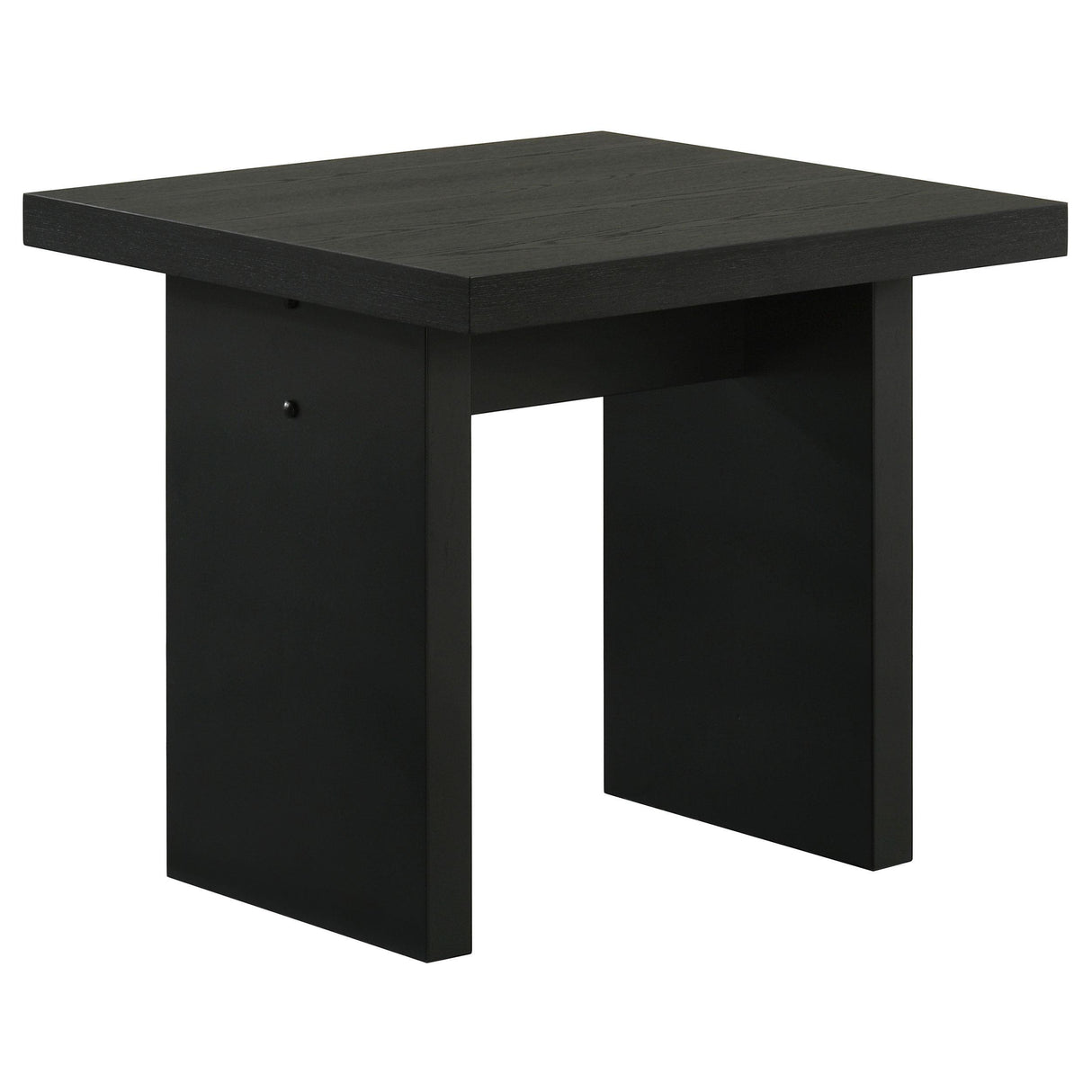  Coaster Furniture Decker 706477 Square Occasional End Table - Black IMAGE 1