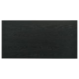  Coaster Furniture Decker 706478 47-Inch Rectangular Coffee Table - Black IMAGE 4