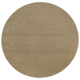  Coaster Furniture Hamlyn 706498 Round Fluted Occasional Coffee Table - Natural Oak IMAGE 4