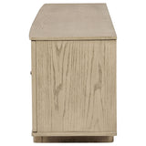  Coaster Furniture Kailani 706583 79-inch 4-door Cane TV Stand Media Console - Beige Oak IMAGE 7