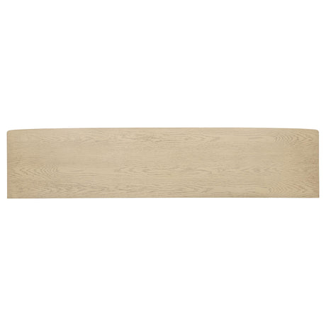  Coaster Furniture Kailani 706583 79-inch 4-door Cane TV Stand Media Console - Beige Oak IMAGE 8
