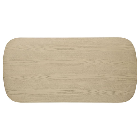  Coaster Furniture Kailani 706588 Coastal Rectangular Coffee Table - Beige Oak IMAGE 9