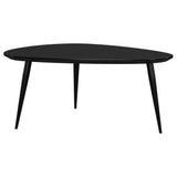  Coaster Furniture Odessa 707918-S2 2-piece Triangular Coffee and End Table Set - Black IMAGE 8