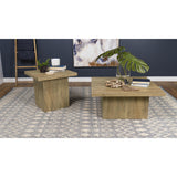  Coaster Furniture Devar 708068-S2 2-piece Square Coffee and End Table Set - Mango IMAGE 2