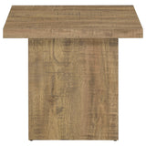  Coaster Furniture Devar 708068-S2 2-piece Square Coffee and End Table Set - Mango IMAGE 4