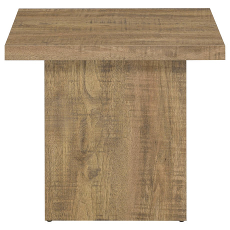  Coaster Furniture Devar 708068-S2 2-piece Square Coffee and End Table Set - Mango IMAGE 4