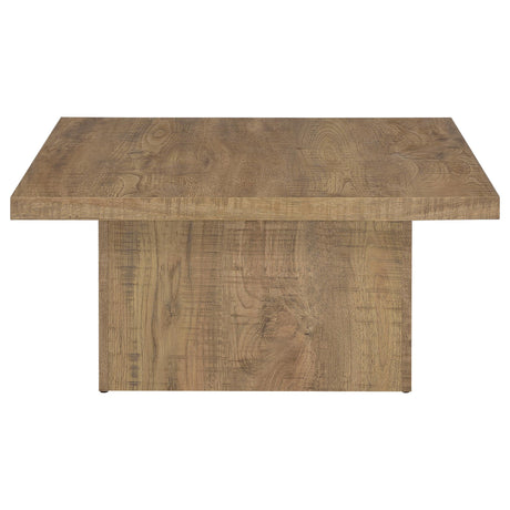  Coaster Furniture Devar 708068-S2 2-piece Square Coffee and End Table Set - Mango IMAGE 5
