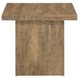  Coaster Furniture Devar 708068-S2 2-piece Square Coffee and End Table Set - Mango IMAGE 6