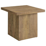  Coaster Furniture Devar 708068-S2 2-piece Square Coffee and End Table Set - Mango IMAGE 8
