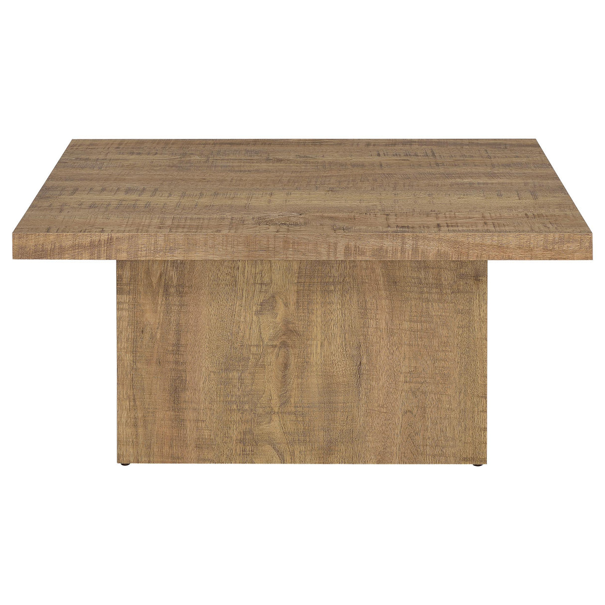  Coaster Furniture Devar 708068-S3 3-piece Square Coffee and End Table Set - Mango IMAGE 3