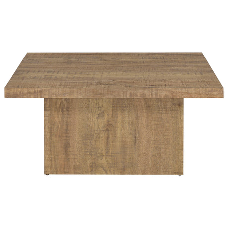 Coaster Furniture Devar 708068-S3 3-piece Square Coffee and End Table Set - Mango IMAGE 3