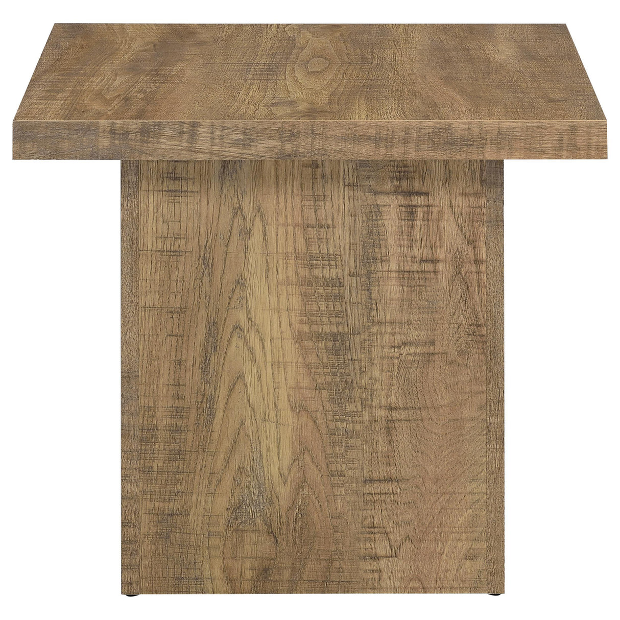  Coaster Furniture Devar 708068-S3 3-piece Square Coffee and End Table Set - Mango IMAGE 5