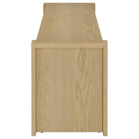  Coaster Furniture Laurelton 708222-SET 3-piece Entertainment Center TV Stand - Light Oak IMAGE 10