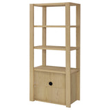  Coaster Furniture Laurelton 708222-SET 3-piece Entertainment Center TV Stand - Light Oak IMAGE 6