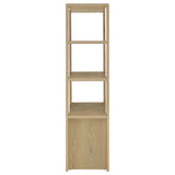  Coaster Furniture Laurelton 708224 3-shelf Media Tower Tall Pier Cabinet - Light Oak IMAGE 6