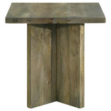  Coaster Furniture Andando 708498-S3 3-piece Coffee and End Table Set - Mango Brown IMAGE 3