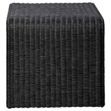  Coaster Furniture Cahya 708518-S3 3-piece Rattan Coffee and End Table Set - Black IMAGE 6