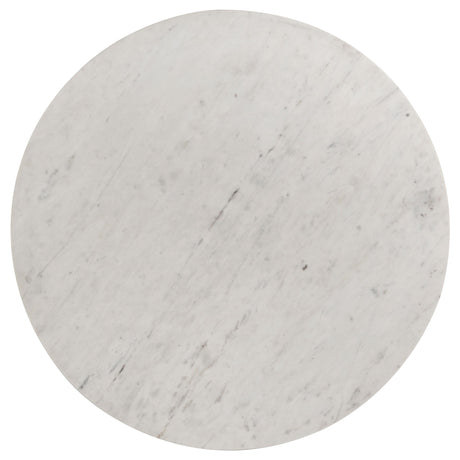  Coaster Furniture Astoria 709668-S2 2-piece Marble Coffee and End Table Set - White IMAGE 6