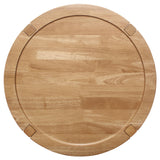  Coaster Furniture Camillo 709698-S3 3-piece Round Coffee and End Table Set - Maple IMAGE 5