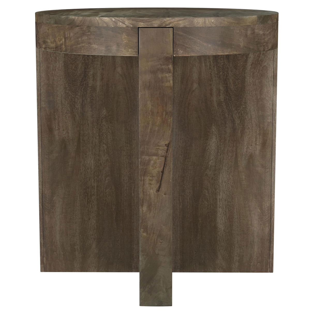  Coaster Furniture Kinkaid 710138-S3 3-piece Solid Wood Coffee and End Table Set - Brown IMAGE 10