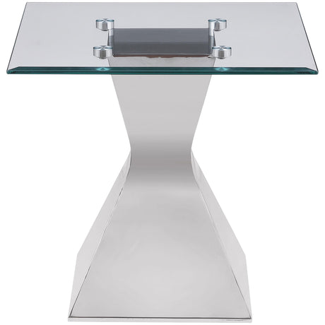  Coaster Furniture Jenny 710208-S2 2-piece Rectangular Coffee and End Table Set - Chrome IMAGE 6