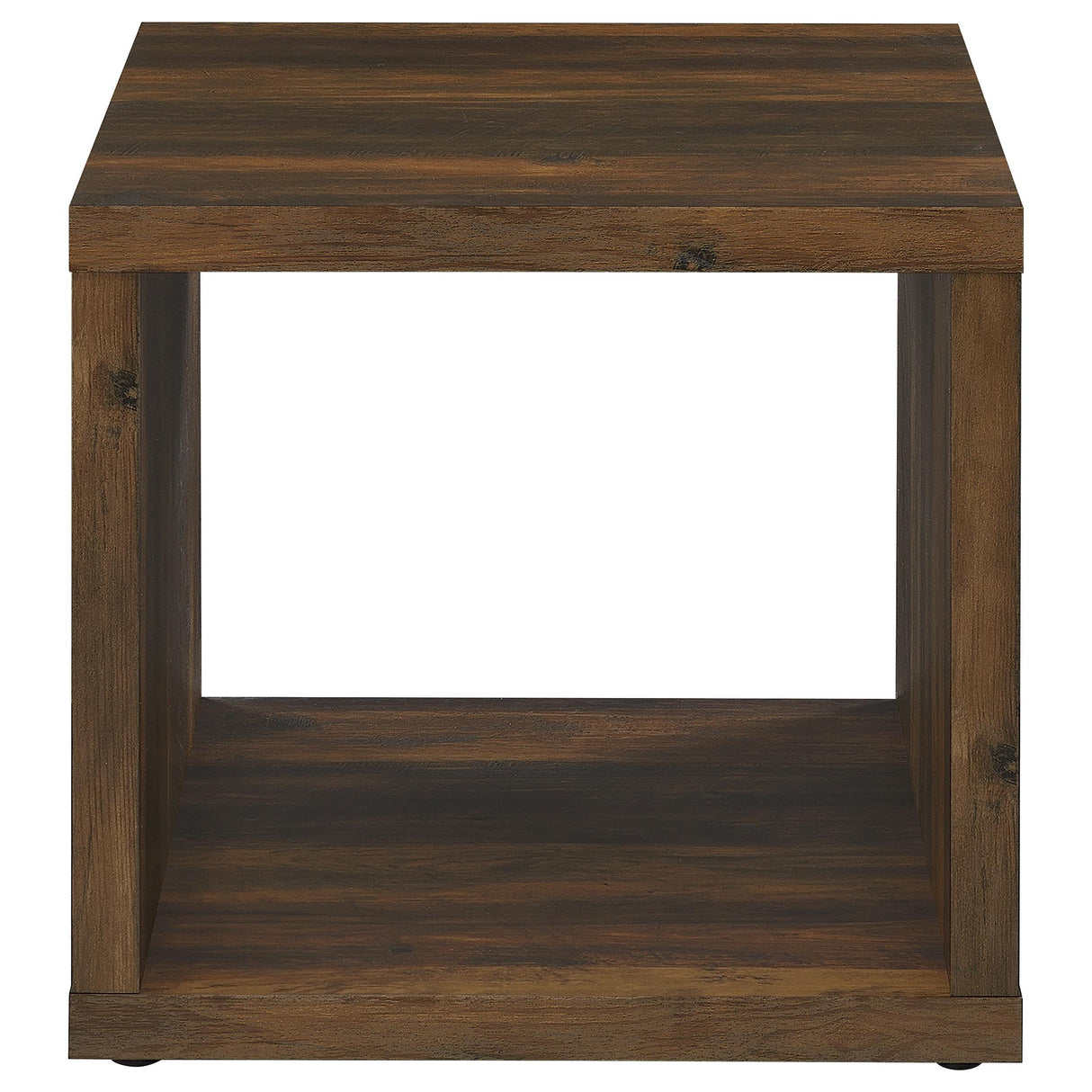  Coaster Furniture Frisco 710508-S2 2-piece Coffee and End Table Set - Dark Pine IMAGE 11