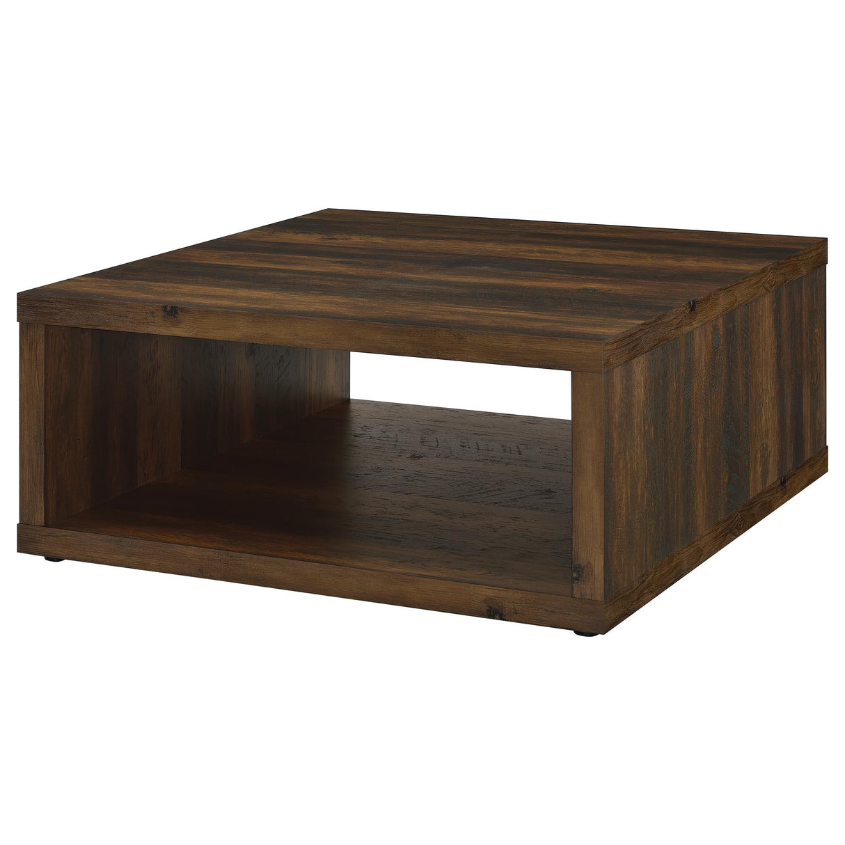  Coaster Furniture Frisco 710508-S2 2-piece Coffee and End Table Set - Dark Pine IMAGE 9