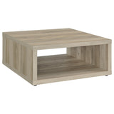  Coaster Furniture Frisco 710518-S2 2-piece Coffee and End Table Set - Distressed Pine IMAGE 7