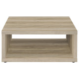  Coaster Furniture Frisco 710518-S2 2-piece Coffee and End Table Set - Distressed Pine IMAGE 8