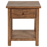  Coaster Furniture Payne 710548-S2 2-piece Coffee and 1-drawer End Table Set - Brown IMAGE 10